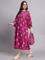 Aarna Rani Pink Check Cotton Kafty