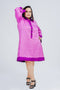 Purple Lavender Shirt Dress