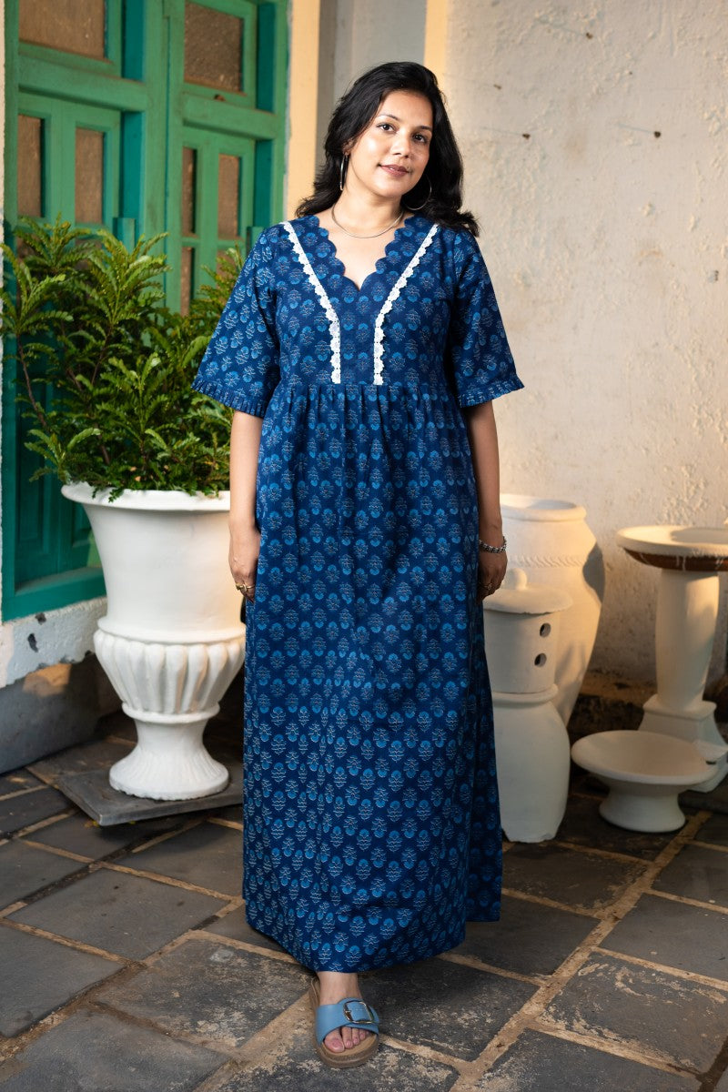 Azure Charm Kafty Dress