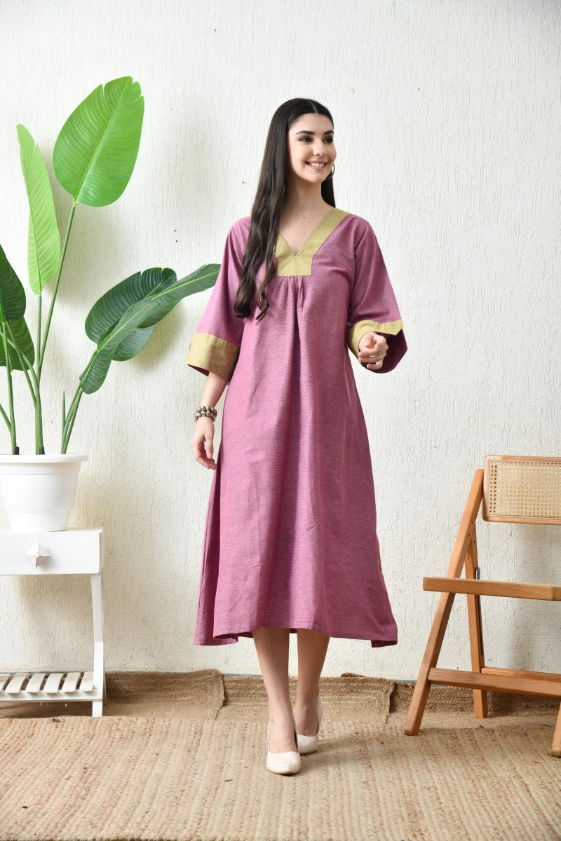 Regal Plum Serenity Kafty Dress