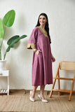 Regal Plum Serenity Kafty Dress