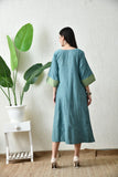 Teal Tranquality Kafty Dress