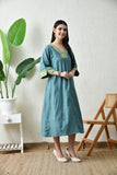 Teal Tranquality Kafty Dress