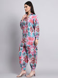 Iraa Multicolour Ikat Farshi Kurta Set