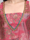 Mehrunisa Pink & Sleeveless Kurta Set