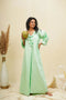 Pista Green Night Dress