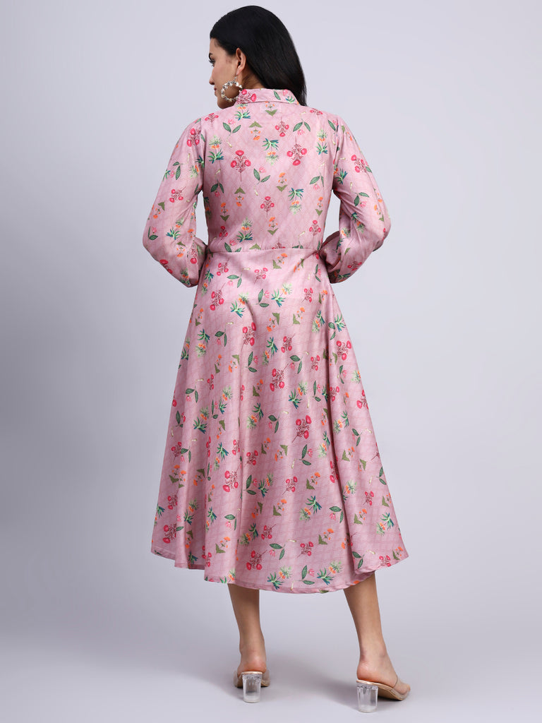 strapless open back dress Rove Linen-Cotton Midi Dress - Crossover Back Ties main image 1