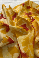 Yellow & Red Batik Print Cotton Blouse Piece
