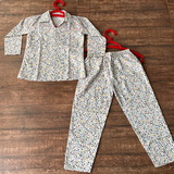 Boy's & Girl's floral Print Soft Cotton Nightwear  - thesaffronsaga