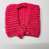 Pink Hand-Knitted Soft Wollen Infant Set  - thesaffronsaga