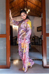 Multicolored Batik Jammies Set  - thesaffronsaga