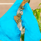 Turquoise Green Cotton Blouse  - thesaffronsaga