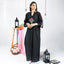 Black Ajrakh Patchwork Kaftan Style Nighty